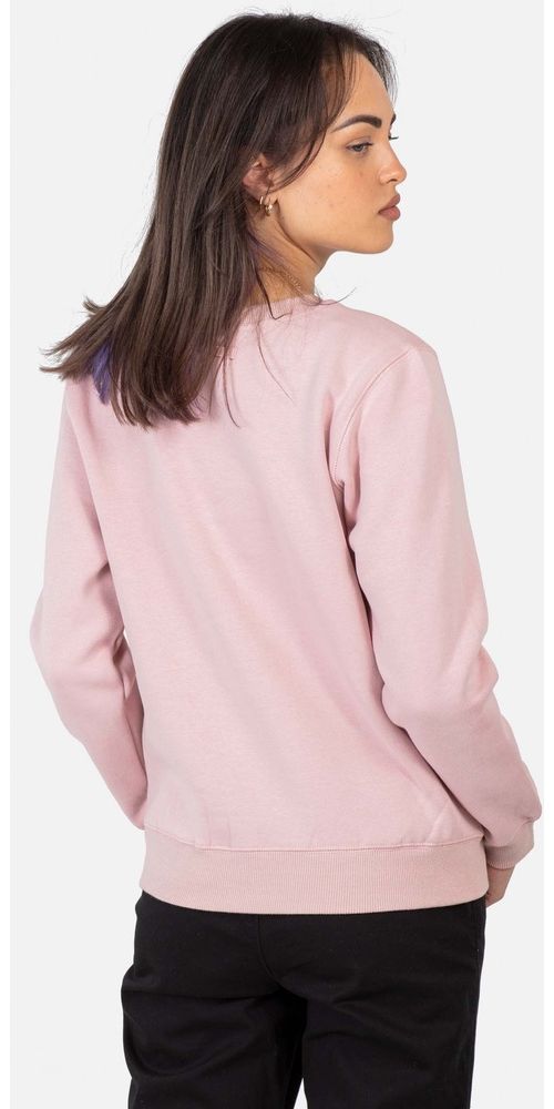 ReellDamenHoodieWomenLogoCrewneck2304-002-15-018SmokedPink-XS