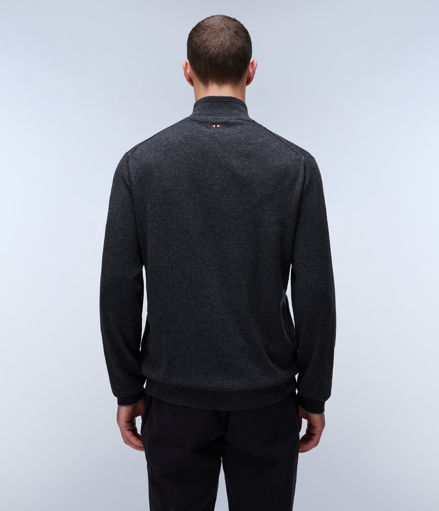 NapapijriSweatshirtDamavandFz3NP0A4GJRDarkGreyMelange-XS