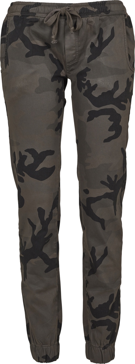 UrbanClassicsDamenHoseLadiesCamoJoggingPantsDarkCamouflage-3XL