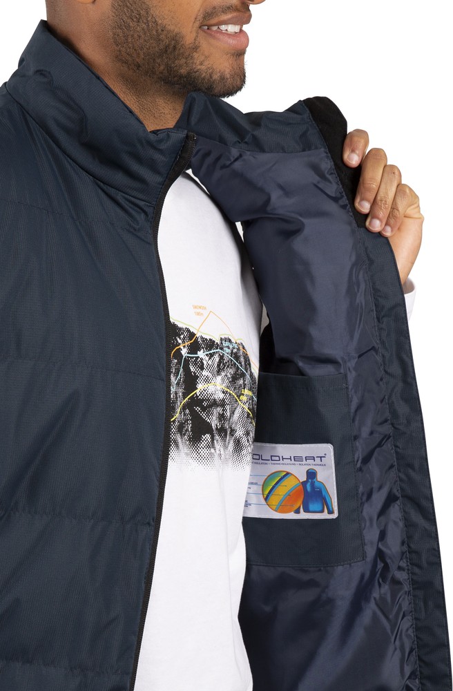 TrespassWesteClasp-MalePaddedGiletNavy-4XL