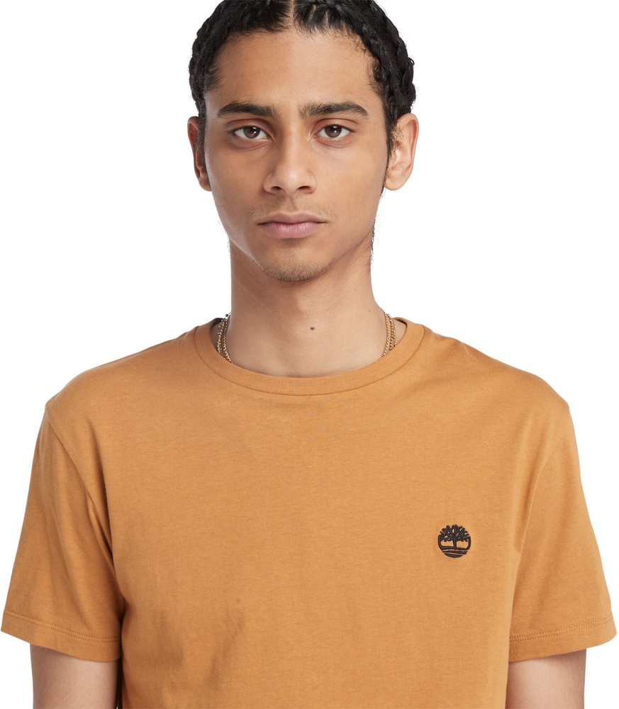 TimberlandT-ShirtOysterRiverChestLogoSsTeeSlim0A2BR3WheatBoot-XL