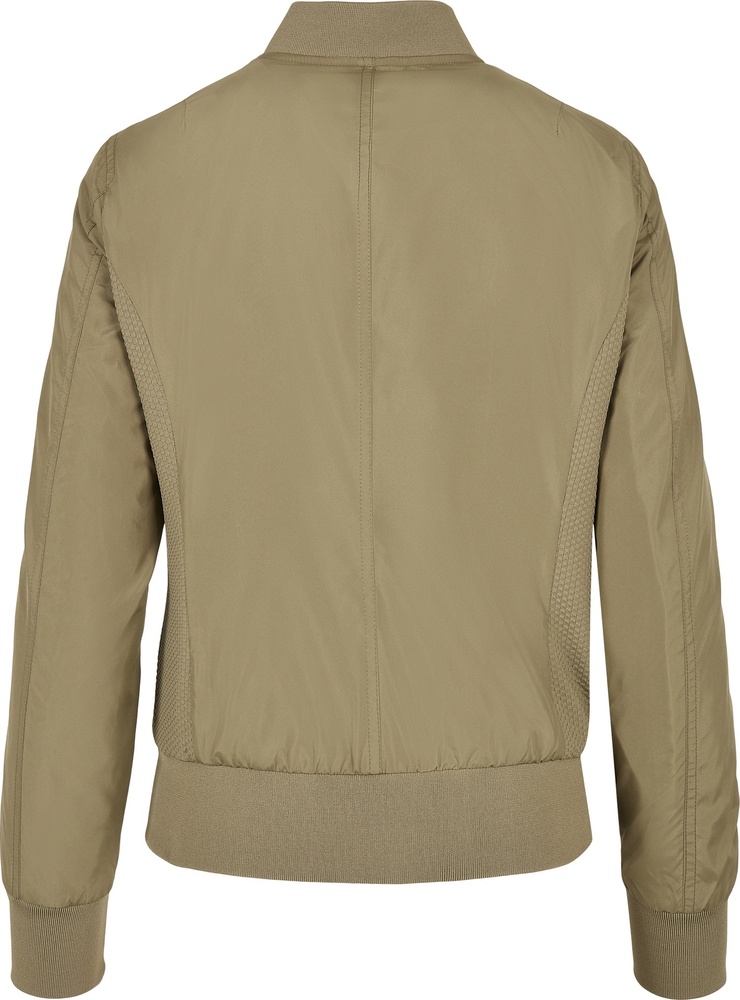 UrbanClassicsDamenJackeLadiesLightBomberJacketKhaki-3XL