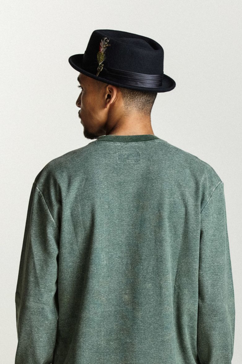 BrixtonHatStoutPorkPieBlack