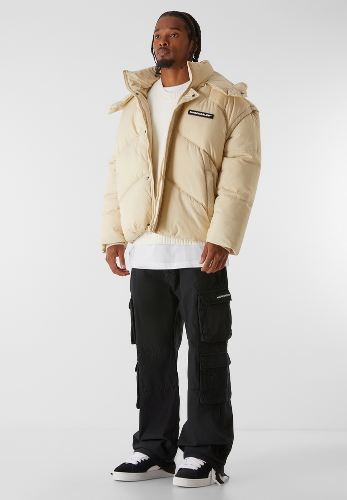 MJGONZALESSteppjackeMJGZip-OffPufferJacketMJG11832CastleWall-L