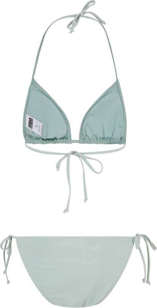 UrbanClassicsDamenLadiesRecycledTriangleBikiniTB4112Frostmint-L