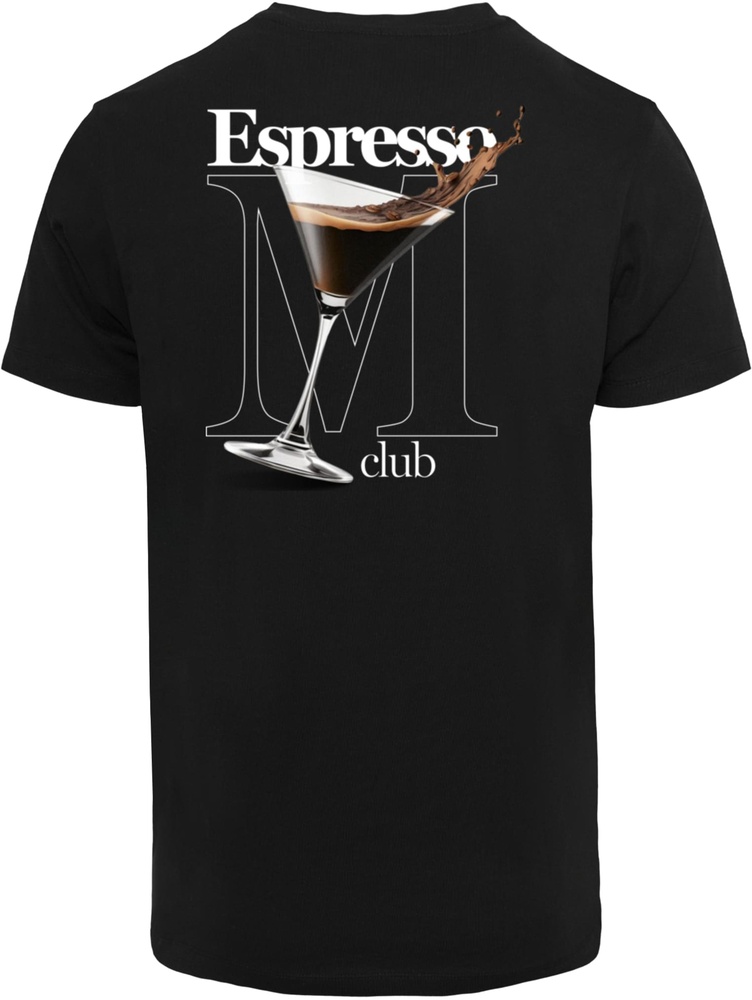 MisterTeeT-ShirtEspressoMClubTeeMT3137Black-3XL