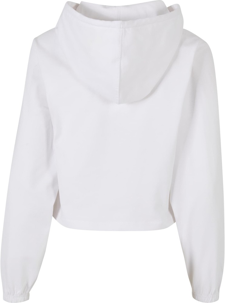 UrbanClassicsDamenLadiesHeavyShortHoodyWhite-L
