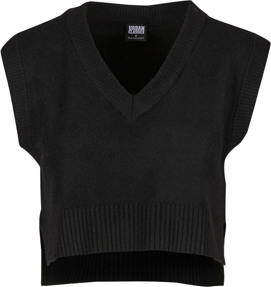 UrbanClassicsDamenCardiganLadiesSoftKnitPullunderTB7460Black-L