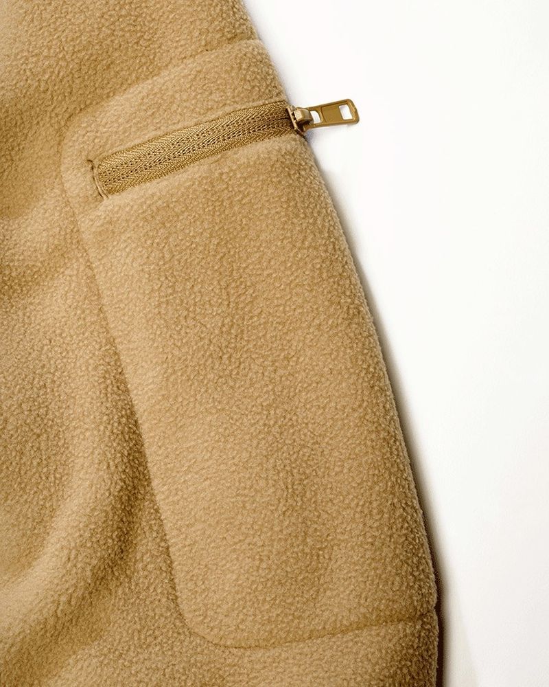 BranditFleecejackeFleecejacketCombat5040Camel-3XL