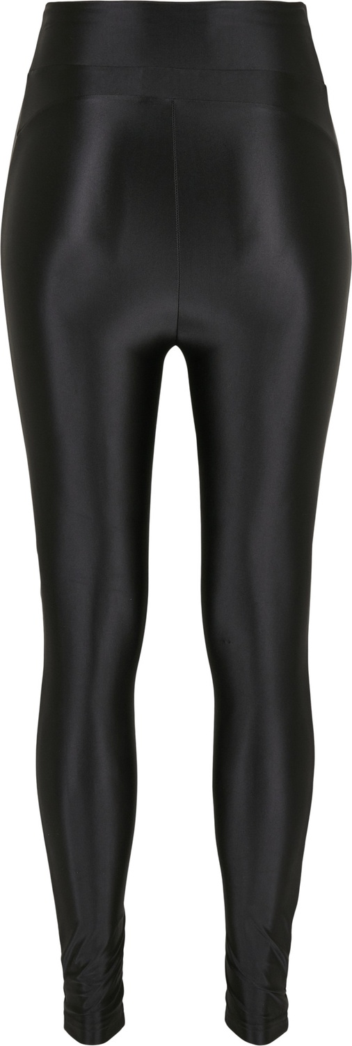 UrbanClassicsDamenLadiesHighwaistShinyMetalicLeggingsBlack