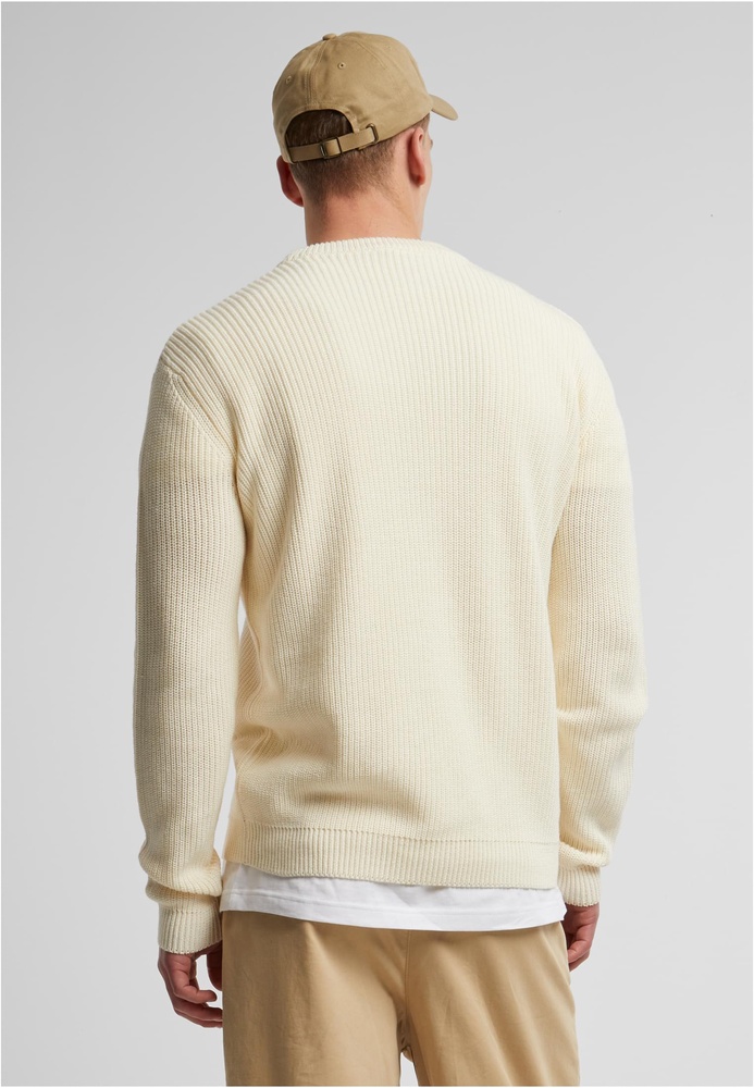 UrbanClassicsRibBasicSweaterTB6763Whitesand-3XL