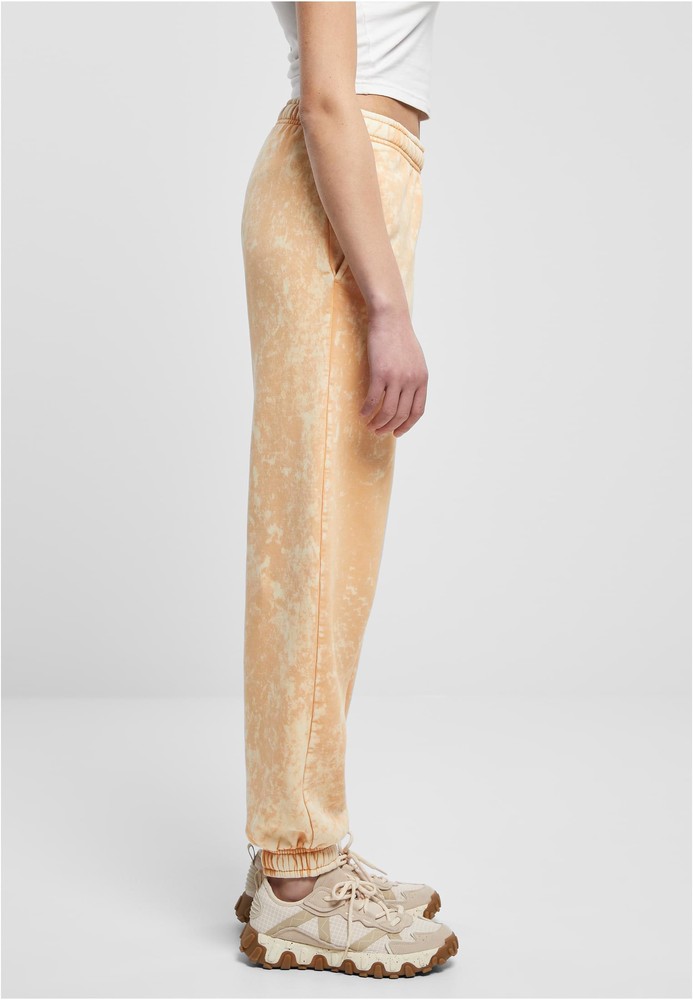 UrbanClassicsDamenHoseLadiesTowelWashedSweatPantsPaleorange-3XL