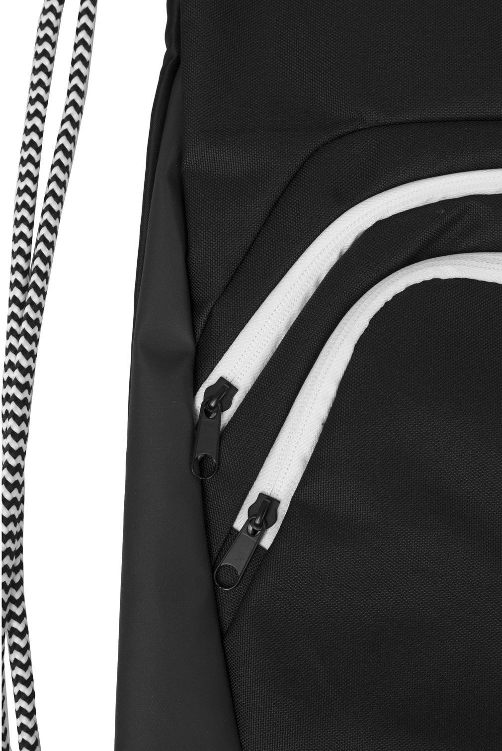 UrbanClassicsTascheBallGymBagBlackWhite