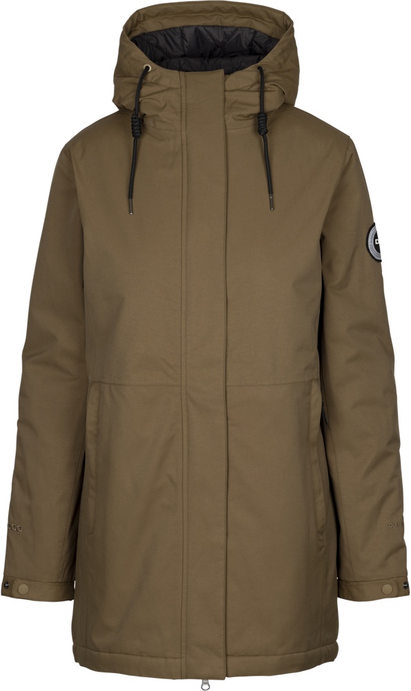 DLXDamenRegenjackeWilmaJacketDarkOlive-XS