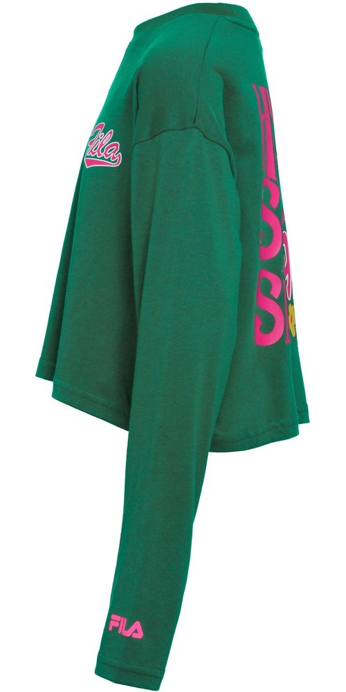 FilaTeensMdchenLangarmshirtTrinsCroppedLongsleeveTopVerdantGreen