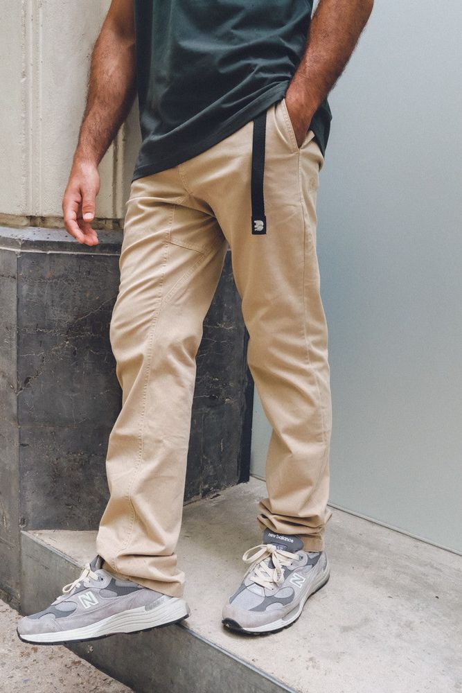 TrendsplantHoseEcodyeCottonClimberPantSandBrown-XS