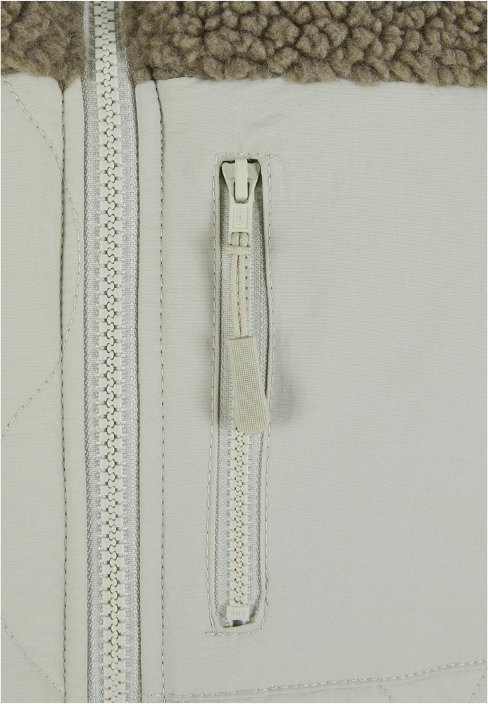 UrbanClassicsDamenJackeLadiesSherpaCrinkleNylonMixJacketTB7071