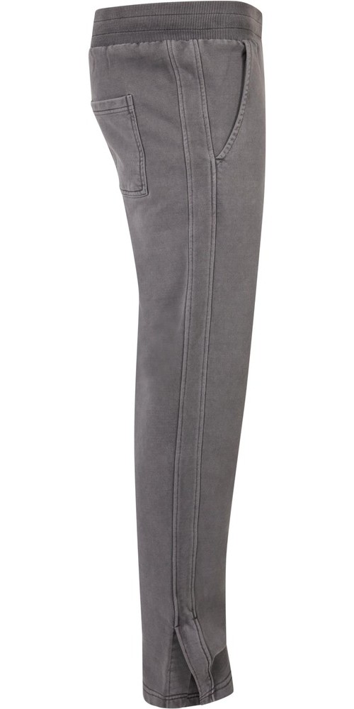 UrbanClassicsJogginghoseHeavyTerryGarmentDyeSlitSweatpantsDarkshadow