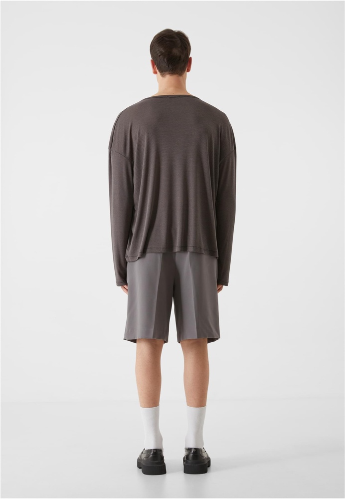 LostYouthDoublePleatedDressedShortsLY412Grey-28