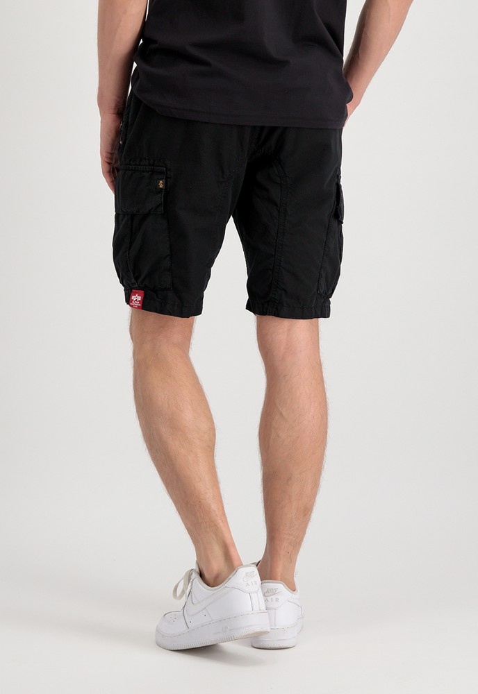 AlphaIndustriesShortRipstopJoggerShortBlack
