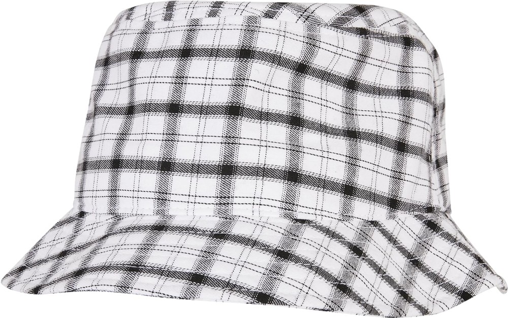 FlexfitHutCheckBucketHat