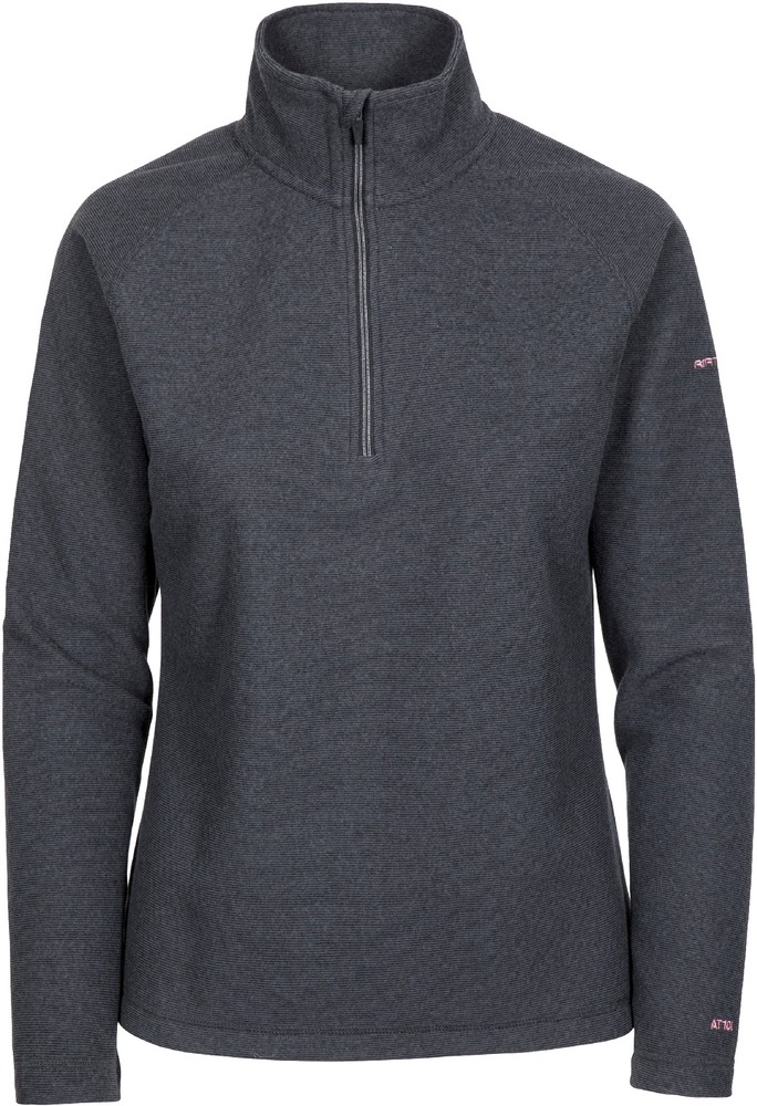 TrespassDamenFleecejackeFleecepulloverMeadows-FemaleFleeceAt100Charcoal-S