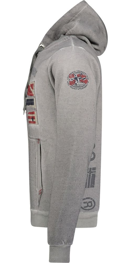 GeographicalNorwayHoodiePulloverGotzMen100EoBsBlendedGrey-3XL