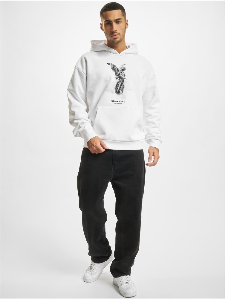MJGonzalesSweatshirtAngelHeavyHoodyOversizedEssentialsV4White
