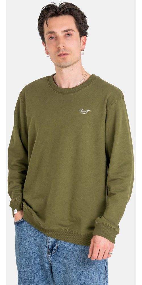 ReellPulloverStapleTerryCrewneck1304-024-15-126BrackenGreen-S