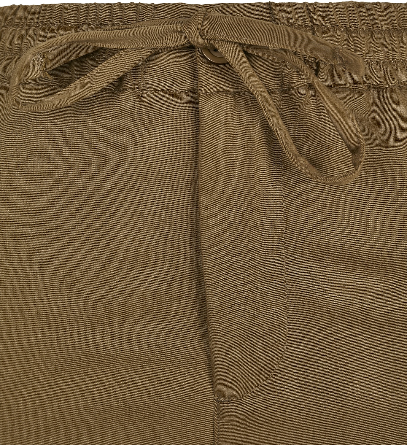 UrbanClassicsDamenHoseLadiesViscoseTwillCargoPantsSummerolive-L