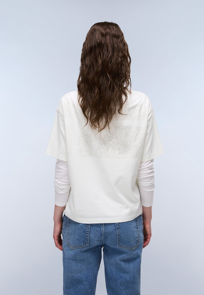 NapapijriDamenT-ShirtS-CampidoSsWNP0A88X8WhiteHeron-XXS