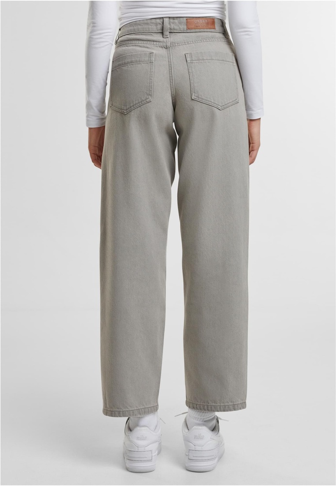 UrbanClassicsDamenLadiesMidWaist90sJeansTB7127LighterDirtyWashed-26