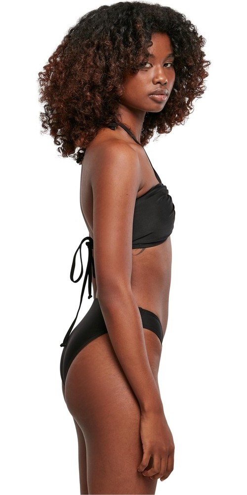 UrbanClassicsDamenLadiesRecycledHotVBikiniBlack