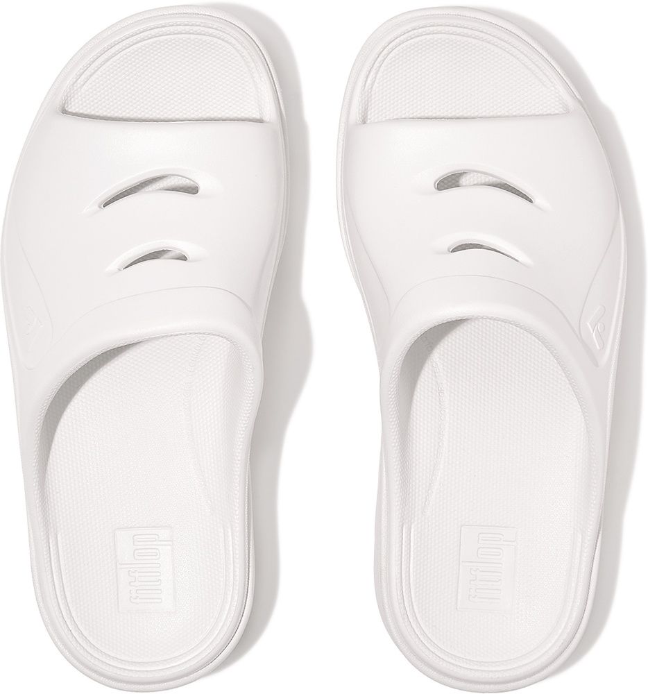 FitFlopDamenSandalenRelieffSlide-TonalRubberIC5UrbanWhite-36