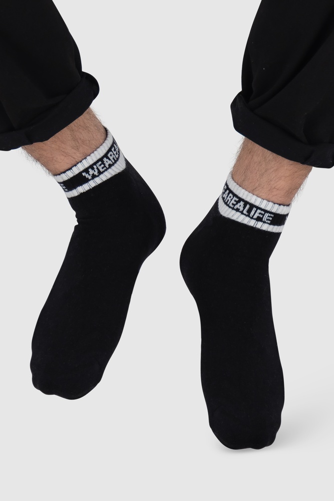 AlifeKickinSockenJohnnyAKSneakerSocks6erPack44015-9999Black-39-42