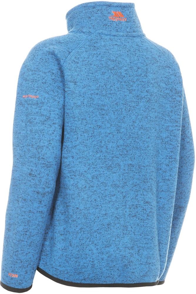 TrespassKinderFleecejackeFleecepulloverMario-MaleFleeceAt300BlueMarl