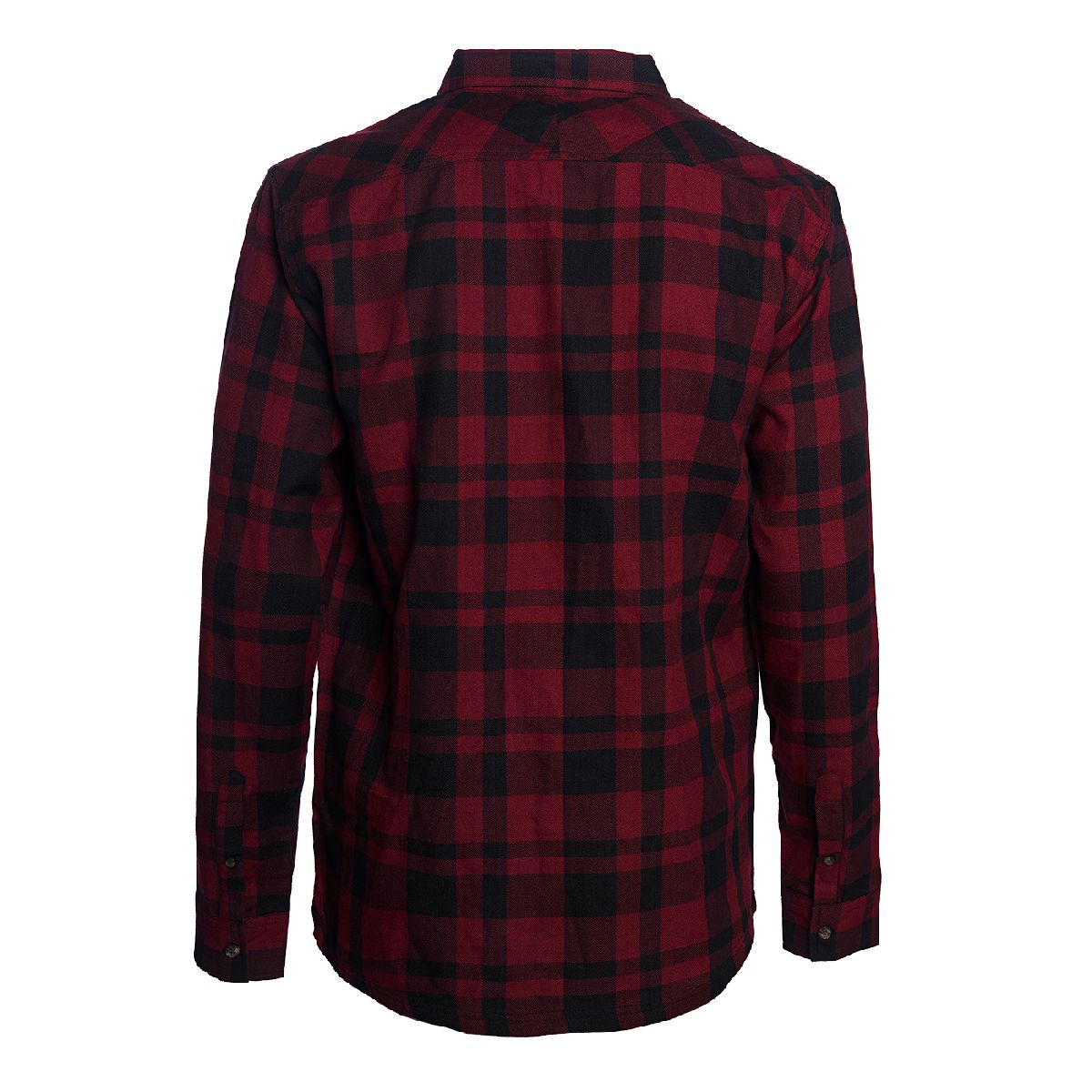 WCCWestCoastChoppersFlannelLaBombaHerringboneRedBlack