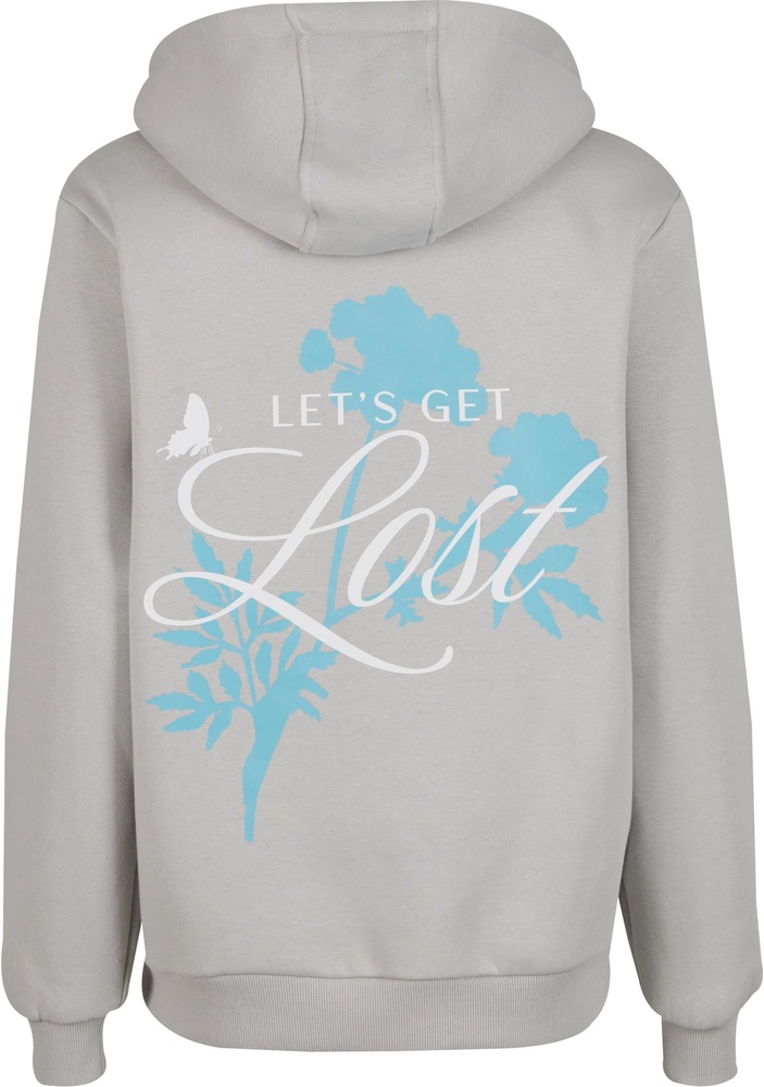 MissTeeDamenLostFlowersLadiesFluffyHoodyMST216Lightasphalt-3XL