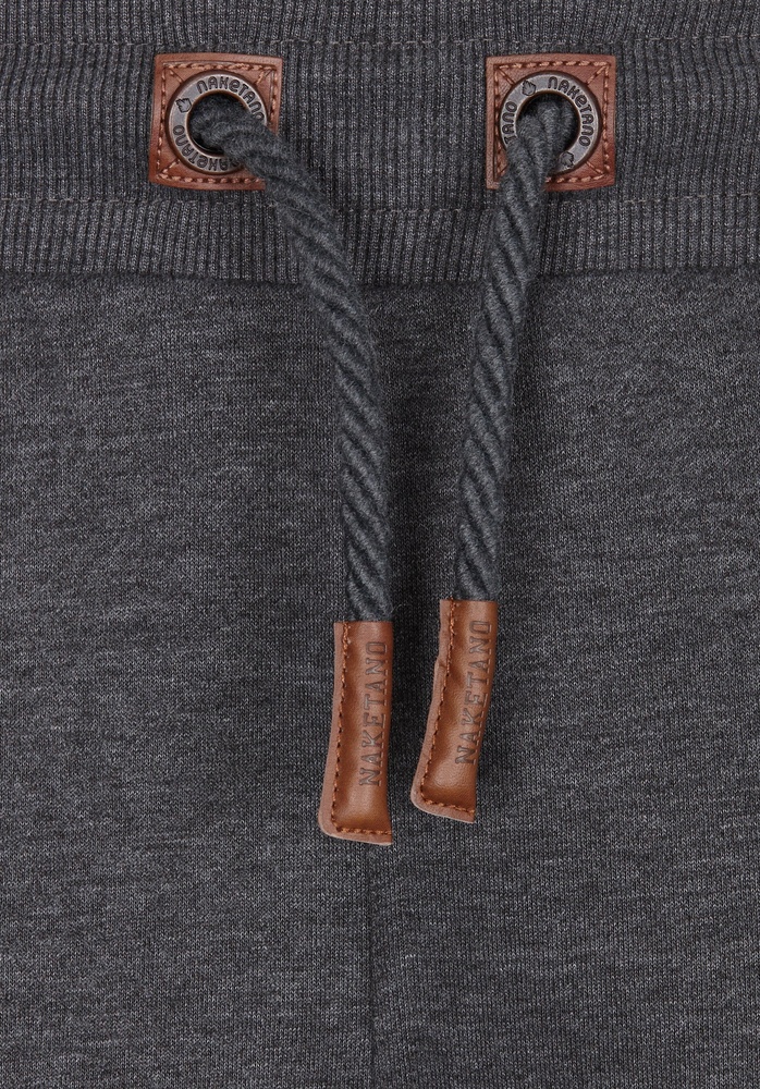 NaketanoSweatPantsJogginghoseSchnellbumser202300-0801AnthraciteMelange-S