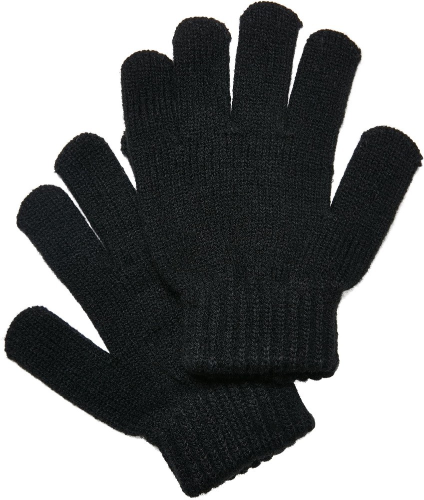 UrbanClassicsJungenHandschuheKnitGlovesKidsBlack