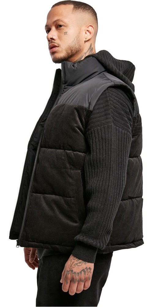 UrbanClassicsCordVestBlack-3XL