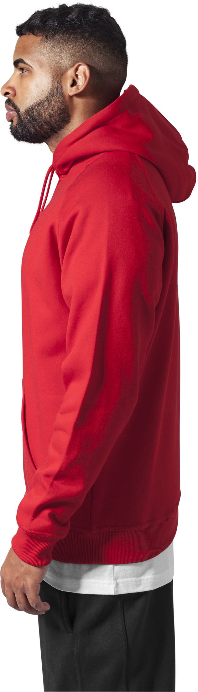 UrbanClassicsHoodieBlankHoodyRed-3XL