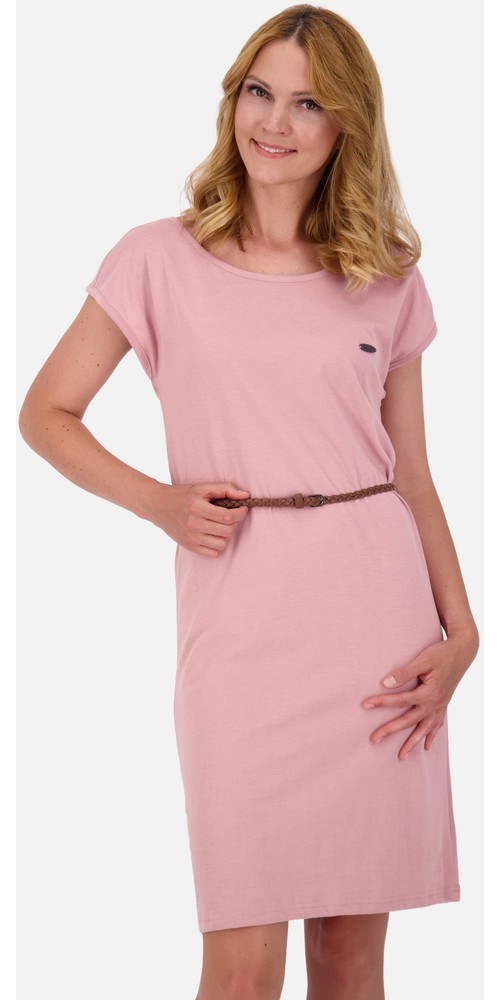 AlifeKickinDamenKleidFreizeitknielangElliAKA62082-2301MauveMelange-XS