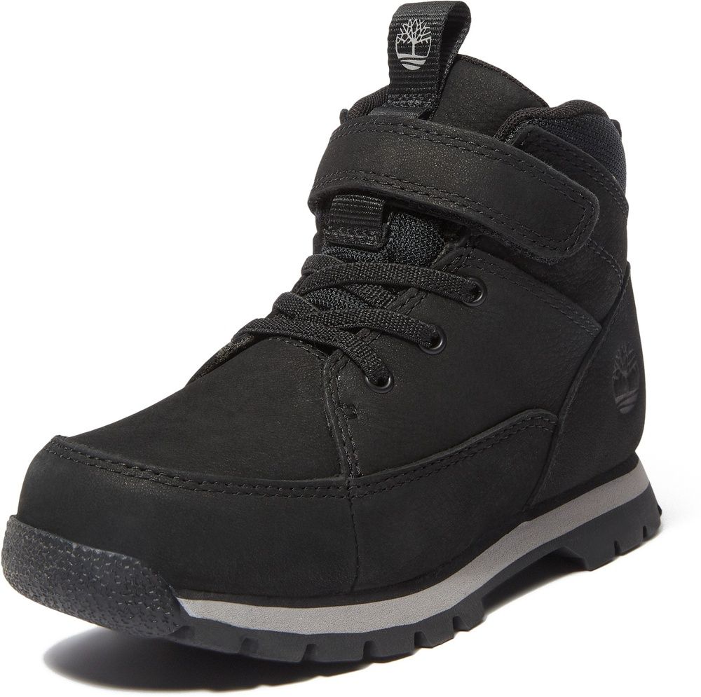 TimberlandKinderStiefelEuroRockMidHookLoopBoot0A6D86BlackNubuck-31