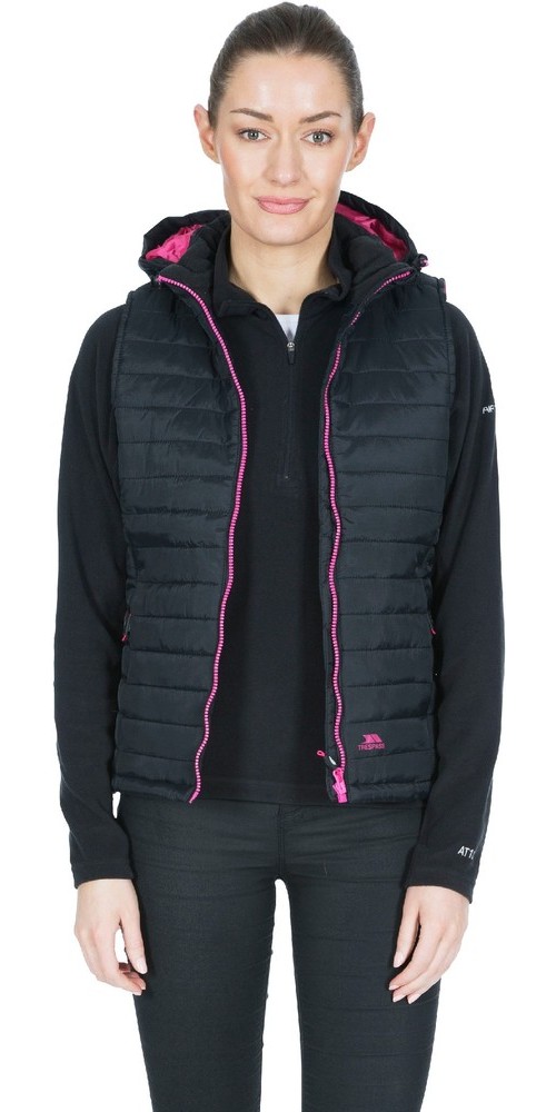 TrespassDamenWesteAretha-FemaleCasualGiletBlack