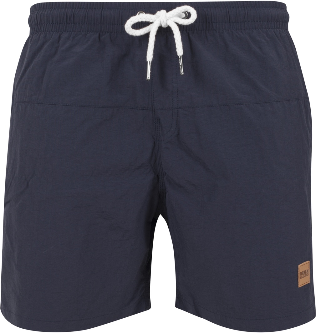 UrbanClassicsBadehoseBlockSwimShortsNavyNavy-3XL