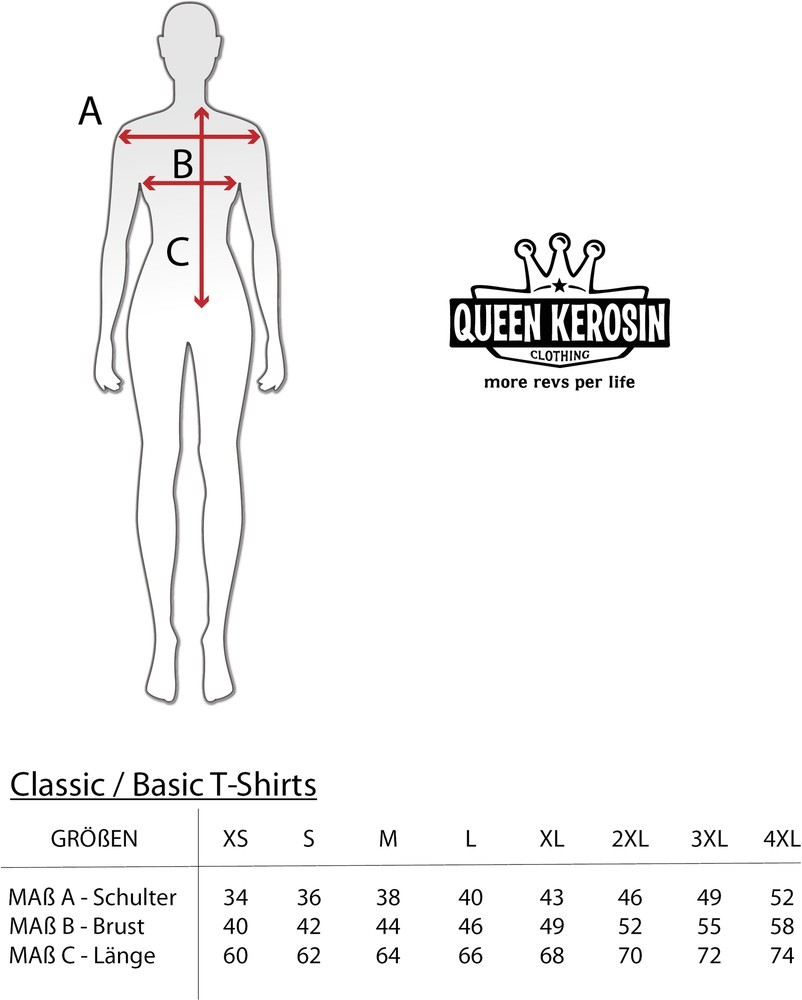 QueenKerosinDamenPrintT-ShirtDeepinTexas