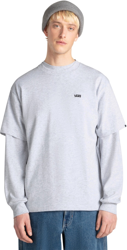 VansT-ShirtLeftChestIiLooseShortSleeve000P1PVN1QILightGreyHeather-L
