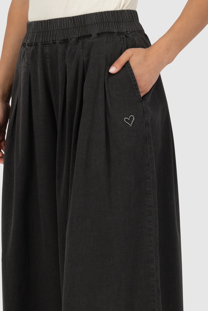 AlifeKickinDamenHoseNadetteAKDNMAPants21022-9999BlackDenimWashed-L