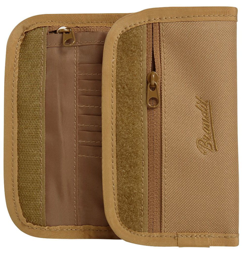 BranditPortemonnaieWalletTwoinCamel